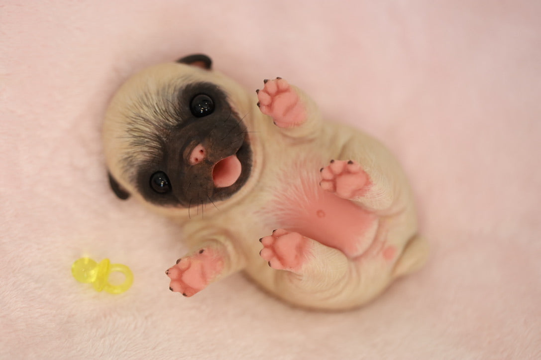 Willow | Silicone Pug Puppy